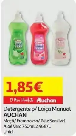 Auchan Detergente p/ Loça Manual Auchan promoção
