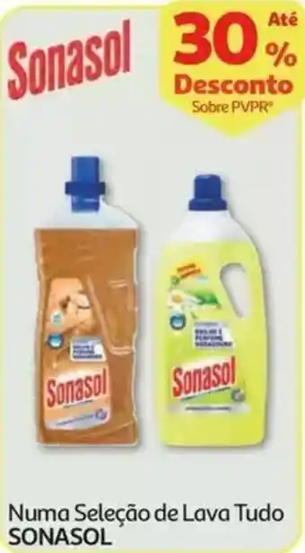 Auchan sonasol numa seleção de lava tudo promoção