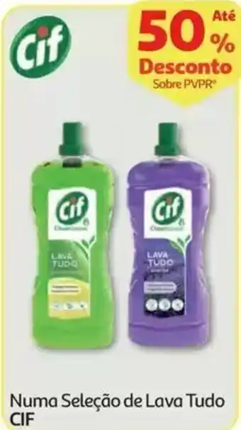 Auchan Numa Seleção de Lava Tudo Cif promoção