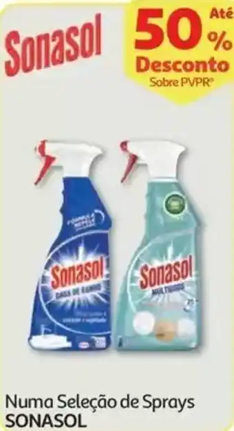 Auchan sonasol numa seleção de sprays promoção