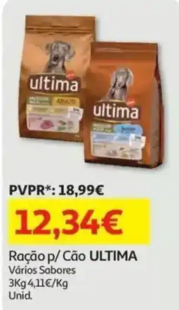 Auchan Ração p/ Cão ultima promoção