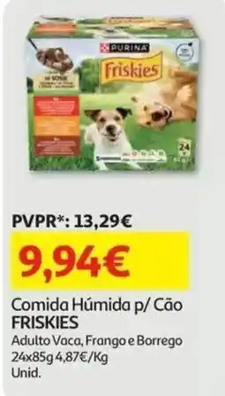 Auchan Comida Húmida p/ Cão Friskies promoção