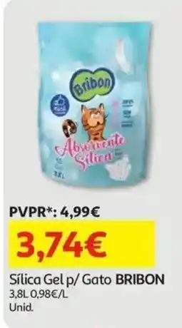 Auchan Sílica Gel p/ Gato BRIBON promoção