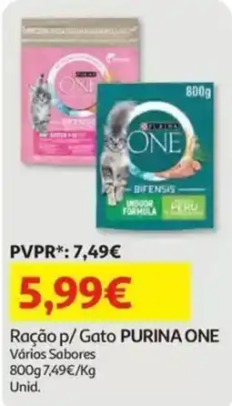 Auchan Ração p/ Gato PURINA ONE promoção