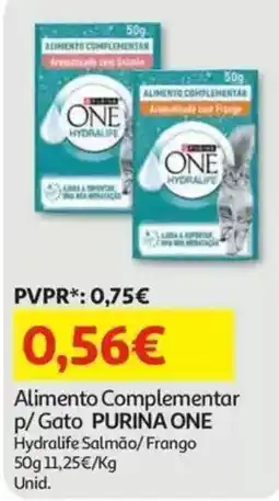 Auchan Alimento Complementar p/ Gato PURINA ONE promoção