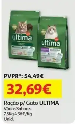 Auchan Ração p/ Gato ULTIMA promoção