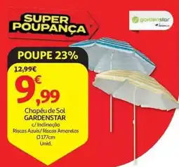 Auchan Chapéu de Sol Gardenstar promoção