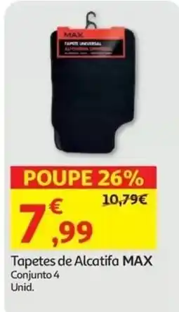Auchan Tapetes de Alcatifa MAX promoção