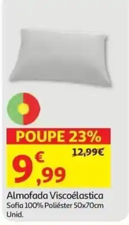 Auchan Almofada Viscoelástica Sofia promoção