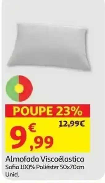 Auchan Almofada Viscoelástica Sofia promoção