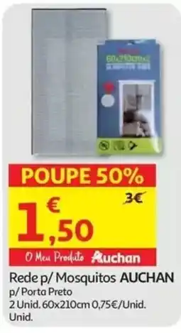Auchan Rede p/ Mosquitos AUCHAN promoção