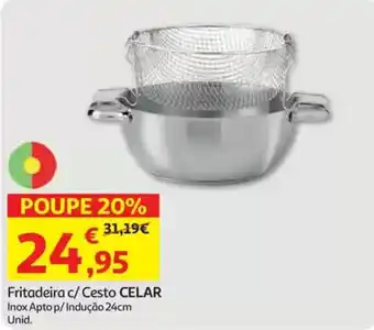 Auchan Fritadeira c/ Cesto CELAR promoção