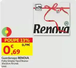 Auchan Guardanapo renova promoção