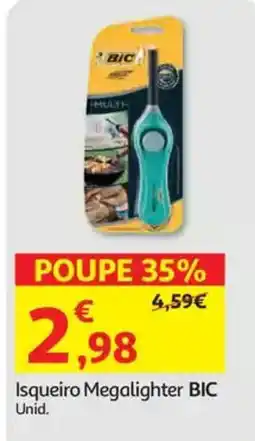 Auchan Isqueiro Megalighter BIC promoção