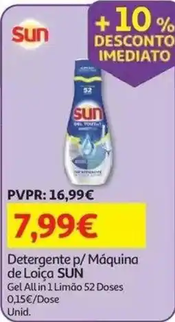 Auchan Detergente p/ Máquina de Loiça SUN promoção