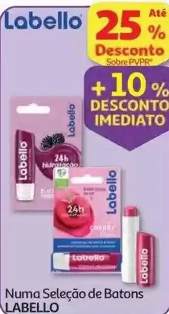 Auchan Numa Seleção de Batons Labello promoção