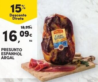 Continente Presunto Espanhol Argal promoção