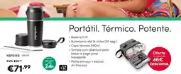 Radio Popular Portátil. Térmico. Potente. Nutribullet NBP016B promoção