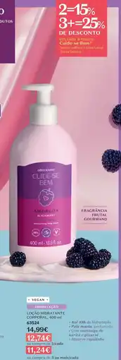 O Boticário O Boticario cuide-se bem amoruda promoção