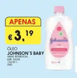 Meu Super óleo johnson's baby promoção