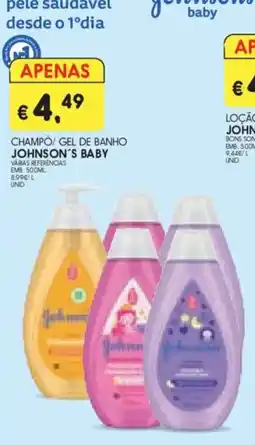 Meu Super Champô / gel de banho johnson's baby promoção