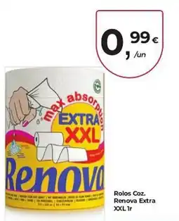 Aqui é fresco Rolos Coz. Renova Extra promoção