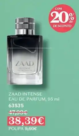 O Boticário zaad intense promoção