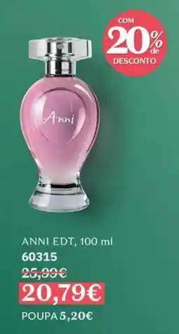 O Boticário Anni edt promoção