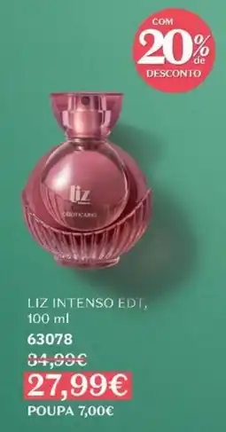 O Boticário liz intenso edt promoção