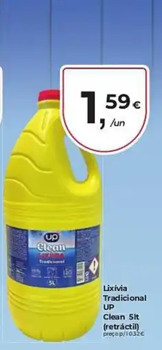 Aqui é fresco Lixívia Tradicional UP promoção