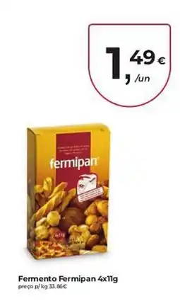 Aqui é fresco Fermento Fermipan promoção
