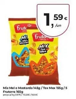 Aqui é fresco Frutorra Mix Mel e Mostarda / Tex Mex promoção
