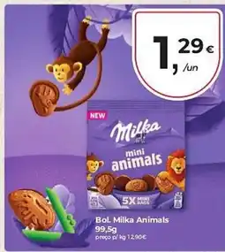 Aqui é fresco Bol. Milka Animals promoção