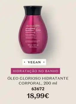O Boticário Nativa spa óleo glorioso hidratante corporal promoção
