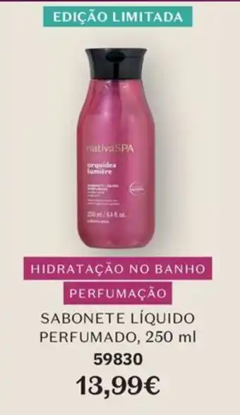 O Boticário nativaSPA sabonete líquido perfumado promoção