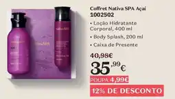 O Boticário Coffret Nativa SPA Açaí promoção