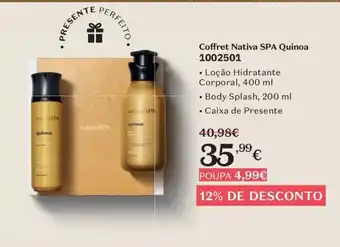 O Boticário Coffret Nativa SPA Quinoa promoção