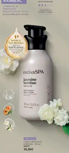 O Boticário nativa spa loção hidratante corporal promoção