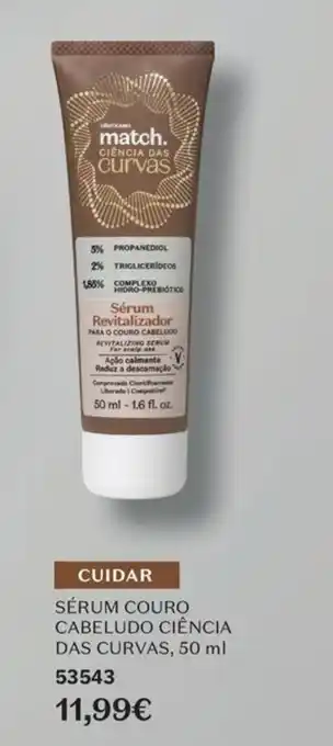 O Boticário Cuidar sérum couro cabeludo ciência das curvas promoção