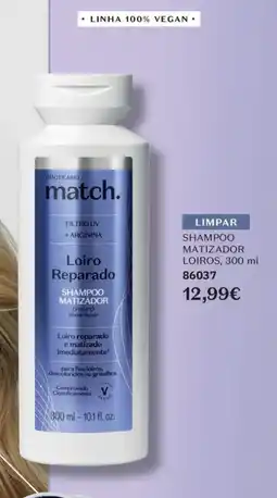 O Boticário Shampoo matizador loiros, promoção