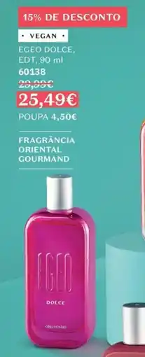 O Boticário Egeo dolce promoção