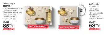 O Boticário Coffret Lily II promoção