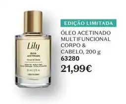 O Boticário Lily óleo acetinado promoção