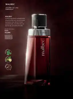 O Boticário Malbec edt promoção