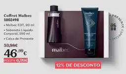 O Boticário Coffret Malbec promoção
