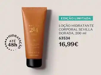 O Boticário Botica 214 Loção Hidratante Corporal Sevilla Dorada promoção