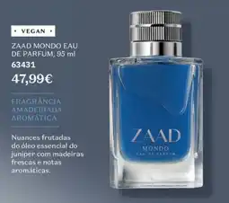 O Boticário zaad mondo eau de parfum promoção