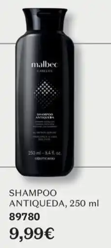 O Boticário Malbec cabelos shampoo antiqueda promoção