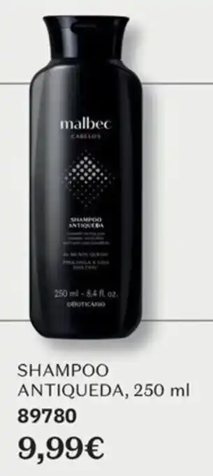O Boticário Malbec cabelos shampoo antiqueda promoção