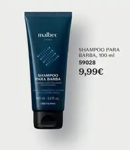 O Boticário Malbec shampoo para barba promoção
